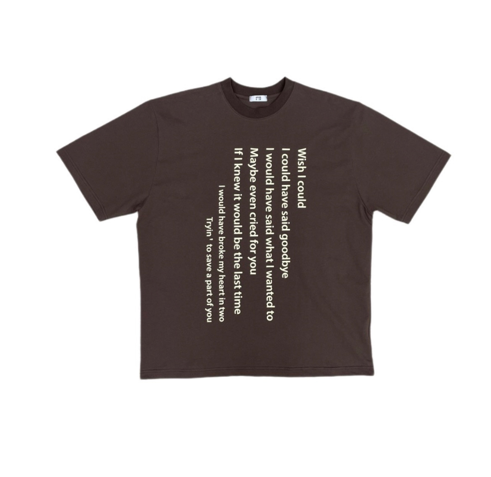 반팔 티셔츠 코코아 색상 이미지-S1L20